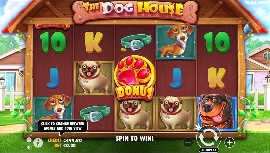 Fun88 Slots สัมผัสประสบการณ์สล็อตออนไลน์สุดมันส์กับ The Dog House